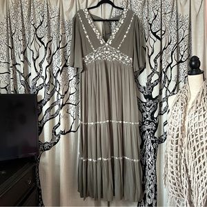 Baltic Born Embroidered Boho Dress